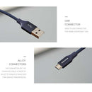 Ximi Vogue Solid Color Micro- USB Cable Pure color data cable Micro-USB ( Dark Blue)