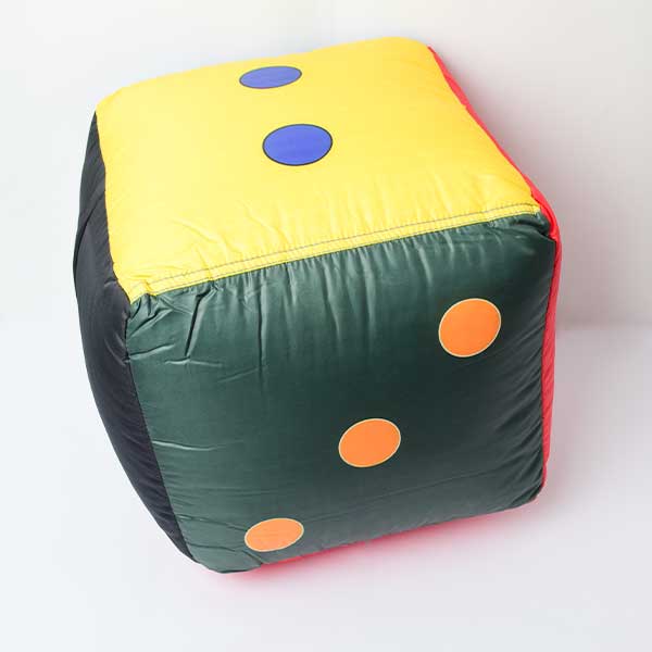 Plush Dice Toys Kids Stuffed Toy Cubic Pillow Cushion Sofa Decoration for Children & Girls