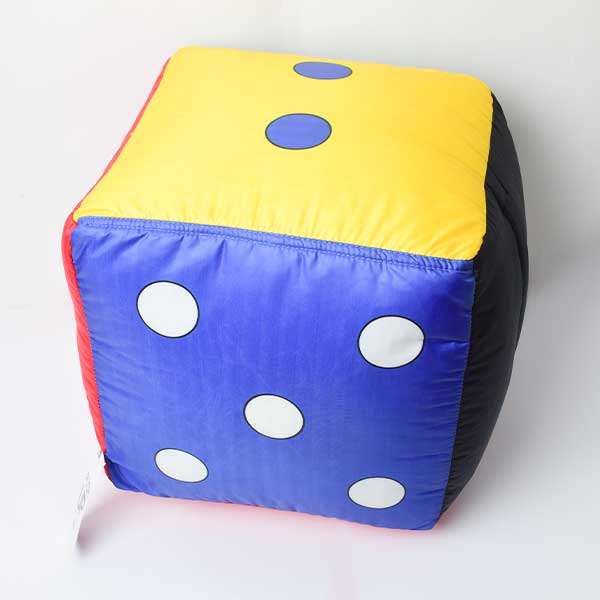 Plush Dice Toys Kids Stuffed Toy Cubic Pillow Cushion Sofa Decoration for Children & Girls