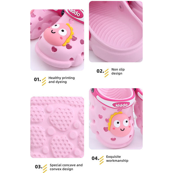 Cute Sllipper for Kids (Pink 180mm)