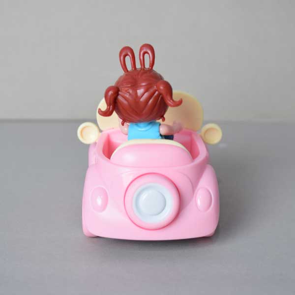 Cute Look Pull Back Doll Car Toy | Inertia Friction Baby Mini Car