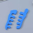 EVA Toe  Separator Fashion Style, Pedicure Tool Soft Foam Finger Divider Sponge Toe Separators  In Blue Color