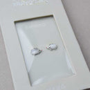 Sterling Silver Little Hedgehog Tiny Stud Earrings