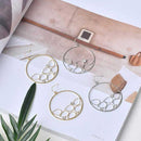 Nordic fashion large circle ears
