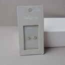 Sterling Silver Little Hedgehog Tiny Stud Earrings