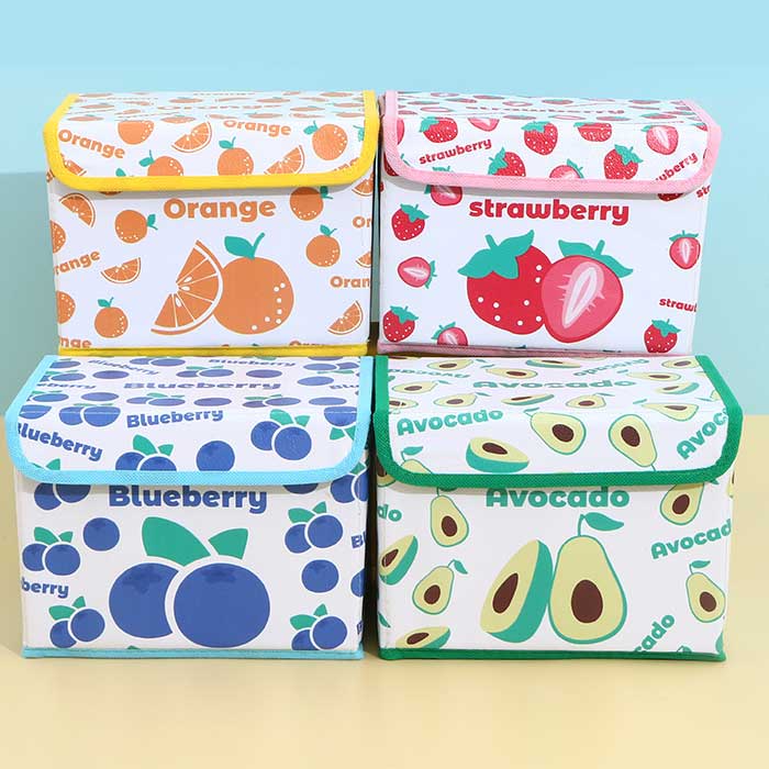 Fruit Series Mini Fabric Storage Bin