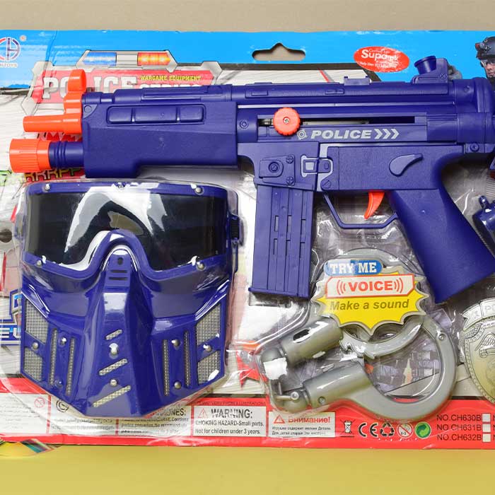 SHOOTER TOY SET WITH MASK,GN-637B