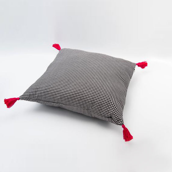 Elegant Premium Cotton Sofa Cushion (Grey)