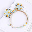 Powder blue rabbit children's head dress