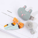 Powder blue rabbit children's head dress