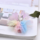 Girl's Diamond Crown Child Clip Hair Pin Princess Flower Hair Clips 