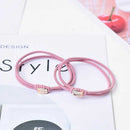 A Ruyi finger buckle Rings Hair Bands  with a Jian design in a variety of colors