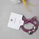 Butterfly junction round pair Hair Rubber band