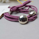 Butterfly junction round pair Hair Rubber band