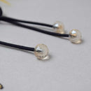 Crystal Streamer Hair Band High-Quality Material With Specific Designs And Black Color And Comfortable Use