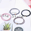 A Ruyi finger buckle Rings Hair Bands  with a Jian design in a variety of colors