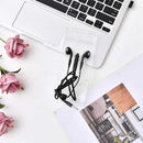 Stereo High grade Hands Free - Stylish Heavy Bass In-Ear Earphones-White