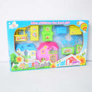 Cute Villa Doll House Furniture Assemble Dollhouse | Mini Sweet House With Accessories