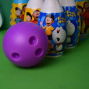 Multicolor Plastic Doraemon Bowling Set For Kids | Training For Children Outdoor Entertainment Sports