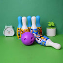 Multicolor Plastic Doraemon Bowling Set For Kids | Training For Children Outdoor Entertainment Sports