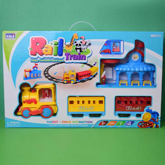 Electric Rail Track For Kids | Happy childhood Starts Here