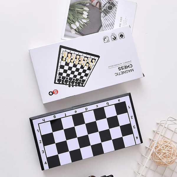 Magnetic Travel Chess Set with Folding Chess Board Educational Toys for Kids and Adults