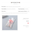 Rainbow sand series round head makeup brush (5 mix colored)