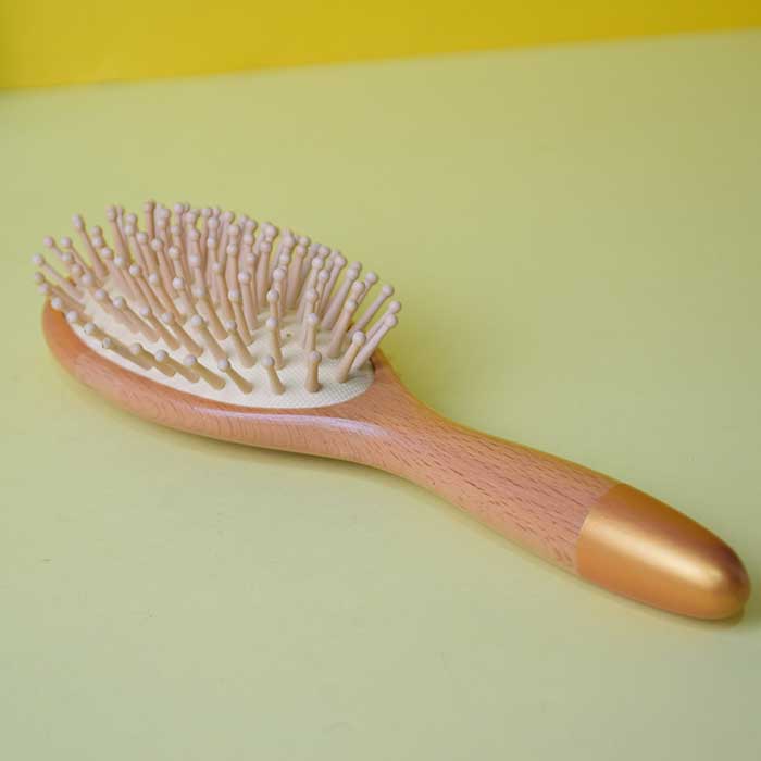 XIMIE Massaging Hair Brush -Simple Style. The Handle Ensures Comfortable Groping (Oval)