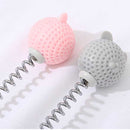 Plastic bear head massager