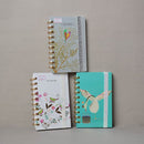 Sparrow's Style Note Book With Spiral Binding,  A Little Memo Book, Note Book For Kids, Girls And Boys. (Price For 1 Piece)