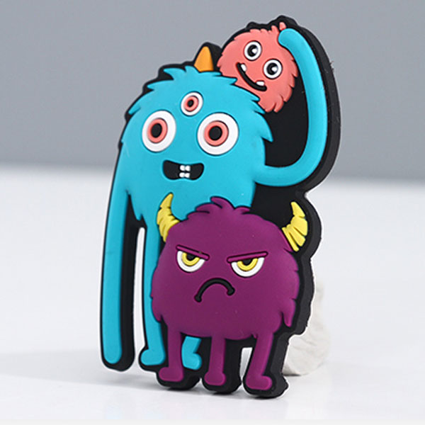 Monster Friends Collection - Soft PVC Refrigerator Magnet (The Eiden Family)