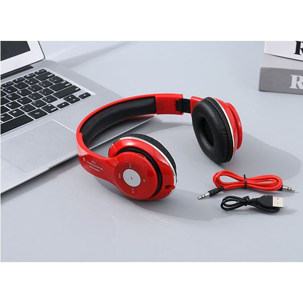 Multifunctional Folding Wireless Headphones-Bluetooth FM+MP3