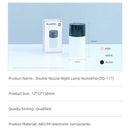 Double Nozzle Night Lamp Humidifier(DQ-117)