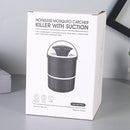 Noiseless Mosquito Catcher Killer with Suction ZY-04 (White)