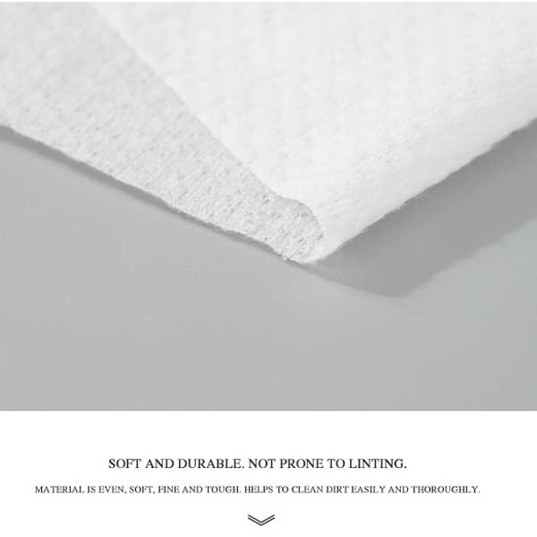 Non-Woven Fabric Facial Cleaning Cloth (80 Count)