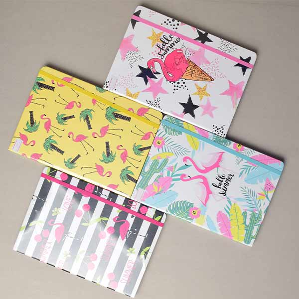 Flamingo Style Note Book, Writing Book for Kids Girls And Boys. (Price For 1 Piece)