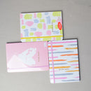 Flamingo Style And Cute Designs With Elastic Band Writing Book for Kids Girls And Boys. ( Price For 1 Piece)