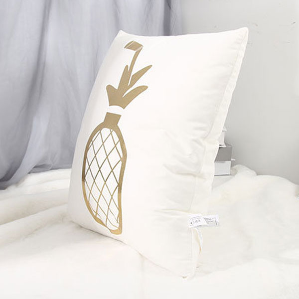 Pineapple Hot Stamping Throw Pillow