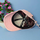 Suede Simple Children Baseball Cap (Pink)