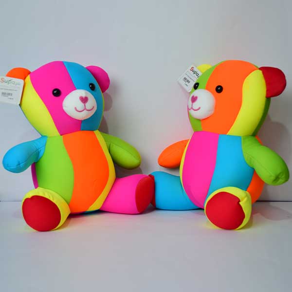 Stuffed Plush Soft Toy Doll Teddy Bear For All Ages | Home Decoration | Multicolor