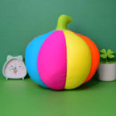 Stuffed Pumpkin Fluffy Pumpkin Plush Toy Durable Halloween Pumpkins Decorative Couch Throw Pillow