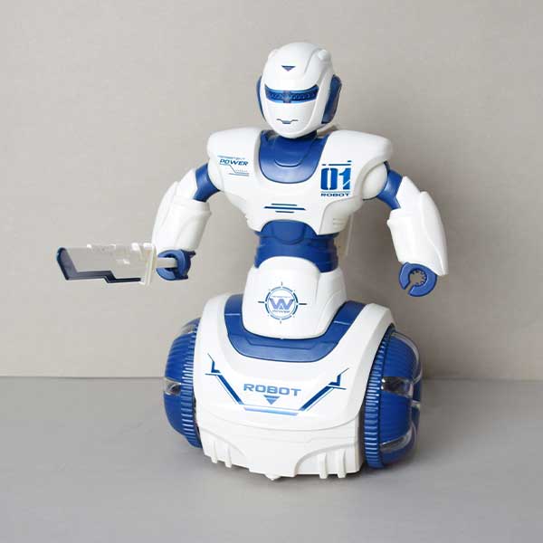 Electric Robot with Sounds & Lights | Sliding Forward Battle Mode Fighter Robot Toys for Kids