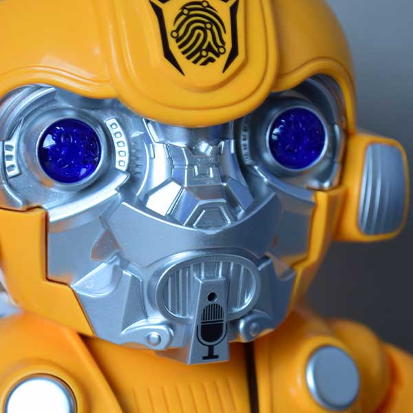 Transformers Optimus Prime Bumblebee RC Doll | PVC LED Light With Music Can Sway Movable Joint Action Figure