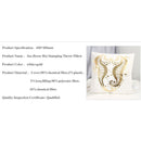 Sea Horse Hot Stamping Throw Pillow