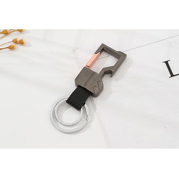 Simple Style Leather Key Chain with Bottle Opener (Price For 1 Piece)