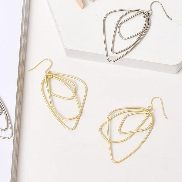Simple Style Trendy Dangle Earrings