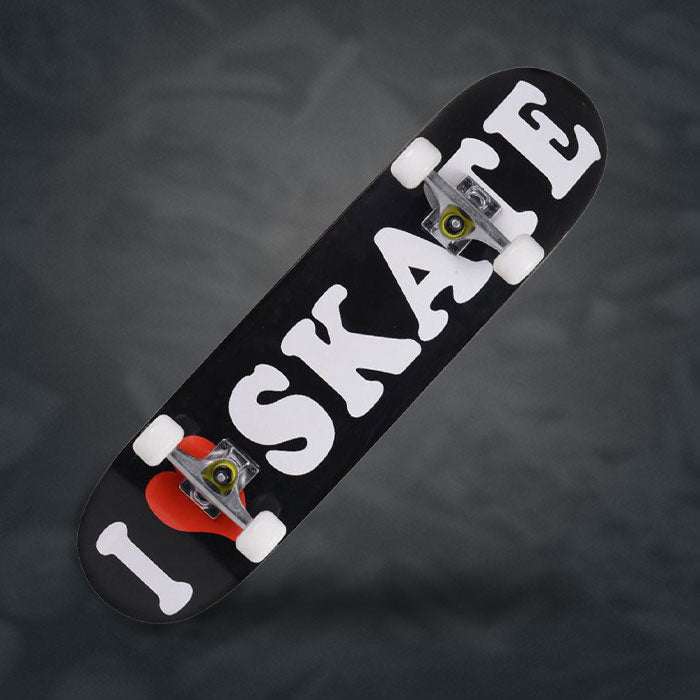 I Love Skate 31 inch Skateboard