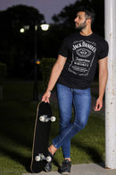 Black 31 inch Professional Skateboard With Grip Tape