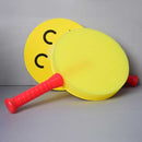 Emoji Foam Paddle Game Set with Hand Held Sponge Ball | Perfect For Early Age Child