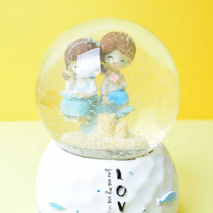 You are my love only Snow Globe (L)